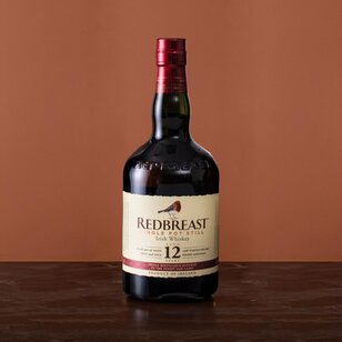 A bottle of Redbreast 12 Year Old