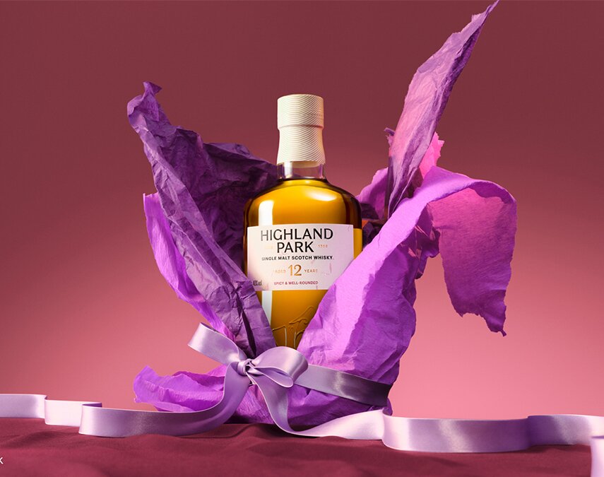 A bottle of Highland Park 12 Year Old