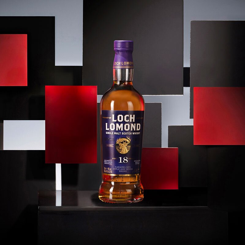 A bottle of Loch Lomond 18 Year Old