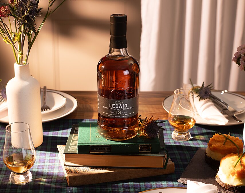 A bottle of Ledaig 18 Year Old