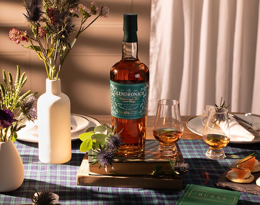 A bottle of The Glendronach - Ode to the Valley