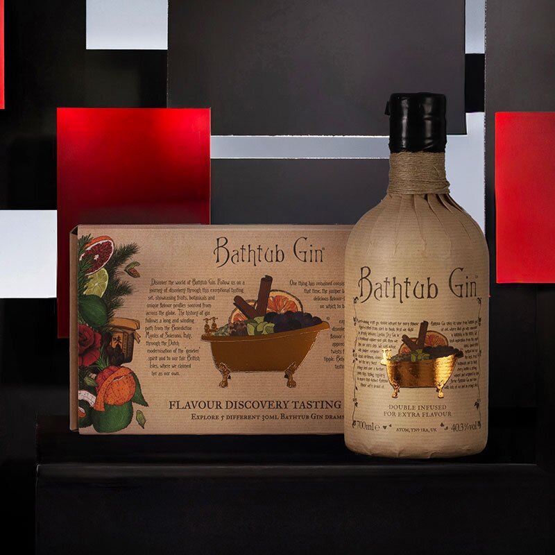A bottle of Bathtub Gin