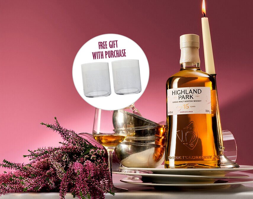 A bottle of Highland Park 15 Year Old