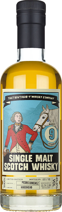 Boutique-y 9 Year Old Single Malt Whisky Bottle