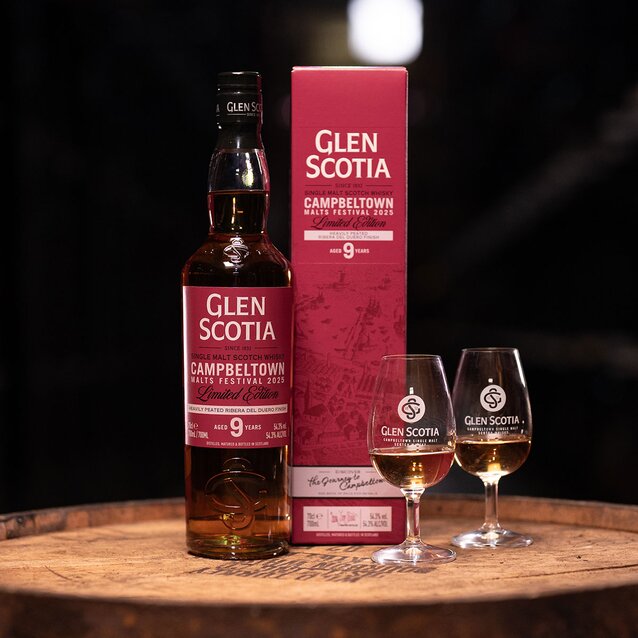 A bottle of Glen Scotia Festival Release 2025.
