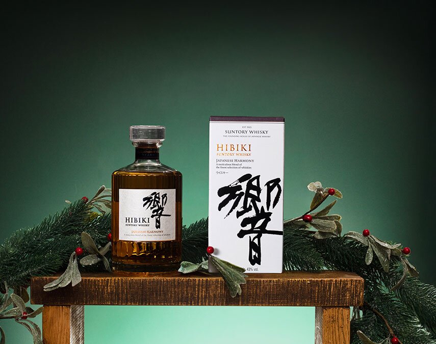 A bottle of Hibiki Japanese Harmony