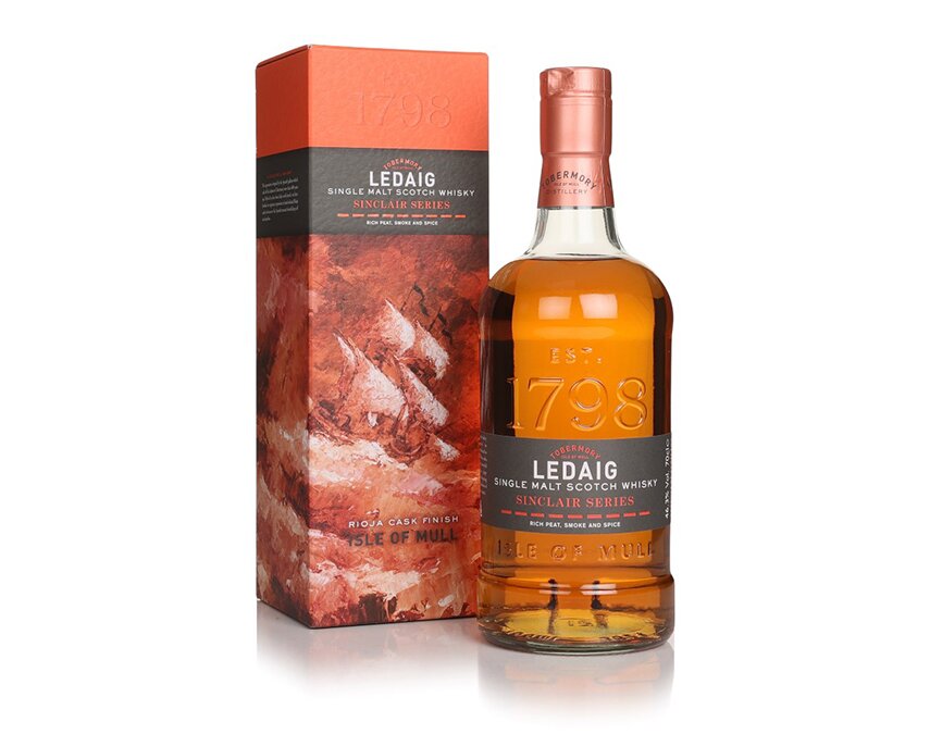 A bottle of Ledaig Rioja Cask Finish - Sinclair Series.