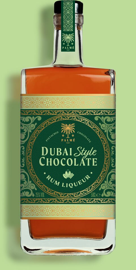 Dubai Style Chocolate Rum Liqueur