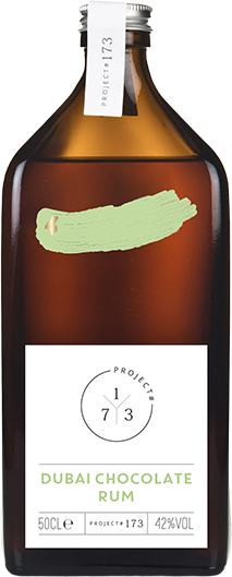 Project #173 Dubai Chocolate Rum Bottle