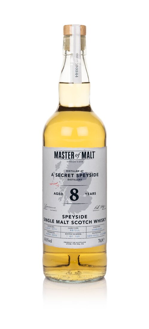 Master of Malt Secret Speyside 8 year old MoM Island edition