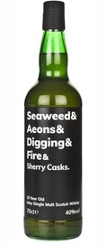 Seaweed & Aeons & Digging & Fire & Sherry Casks 10 Year Old Whisky