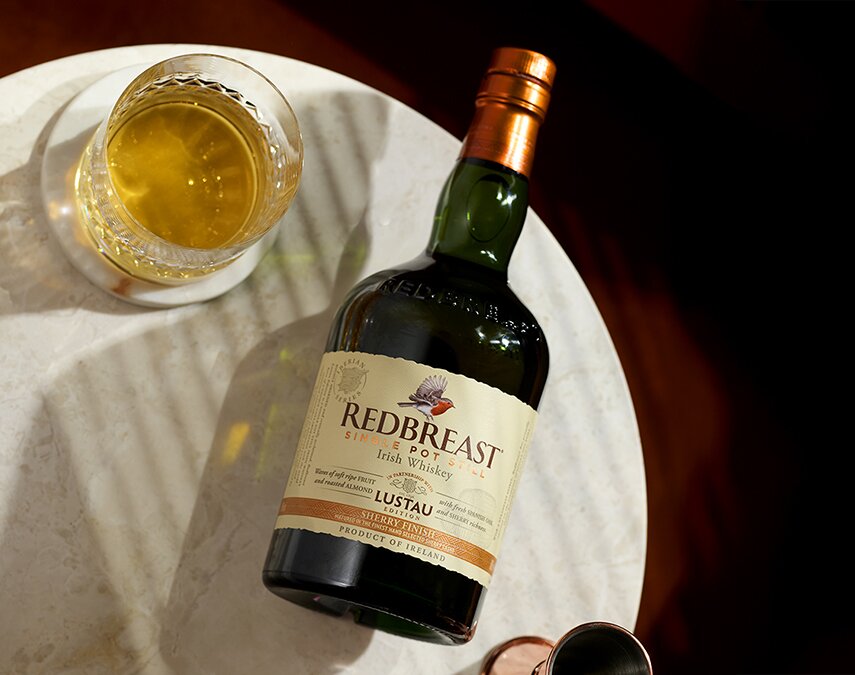 A bottle of Redbreast Lustau Edition