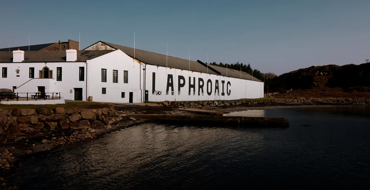The Laphroaig distillery