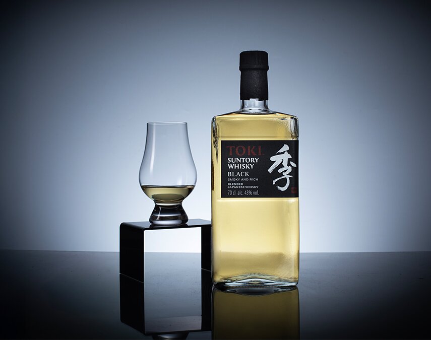 A bottle of Toki Black