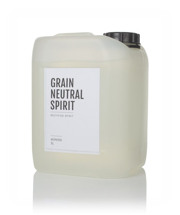 5litre bottle of Grain Neutral Spirit but Master of Malt