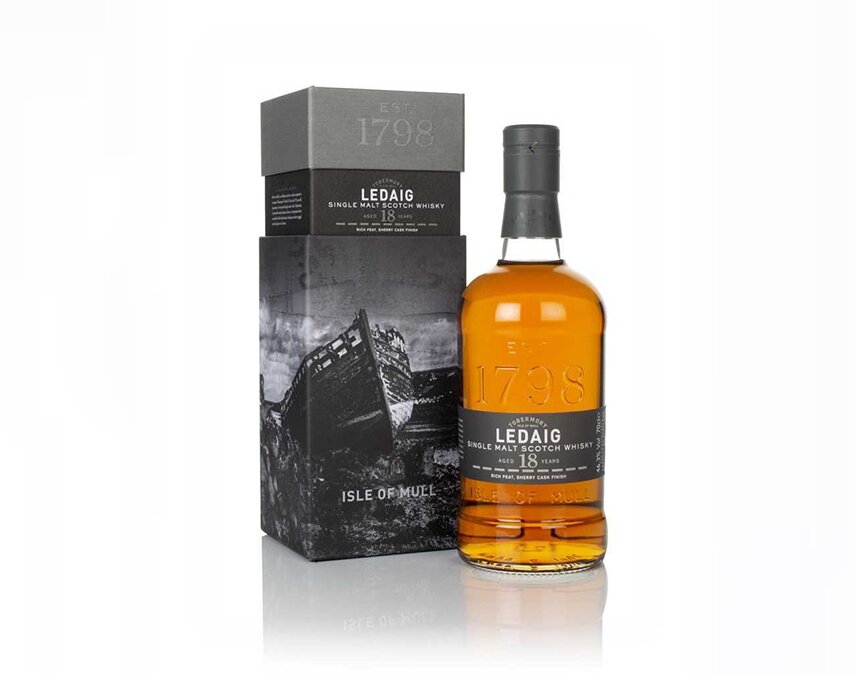 A bottle of Ledaig 18 Year Old