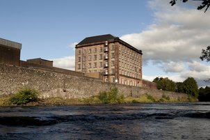 A photograph of Deanston Distillery, on Master of Malt