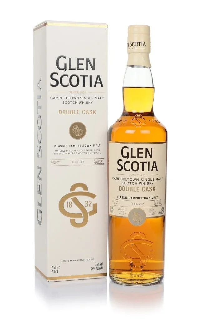 A bottle of Glen Scotia Double Cask PX