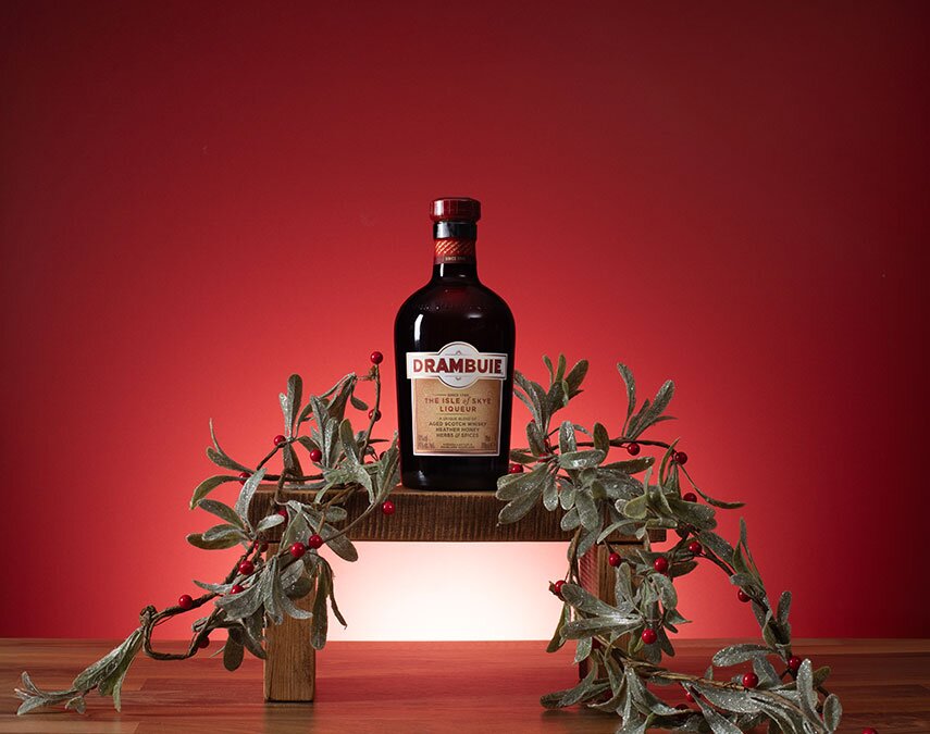 A bottle of Drambuie