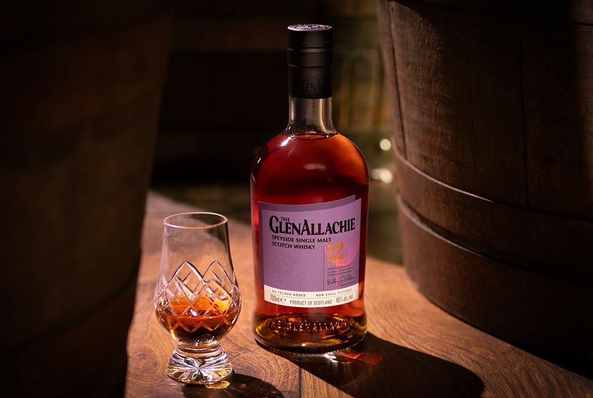 A bottle of GlenAllachie 12
