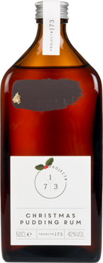Project #173 Christmas Pudding Rum Bottle