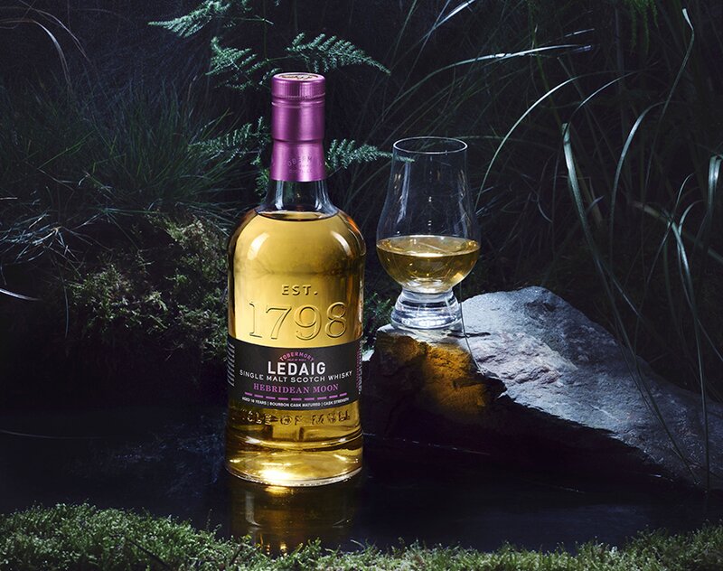 A bottle of Ledaig 10 Year Old - Hebridean Moon