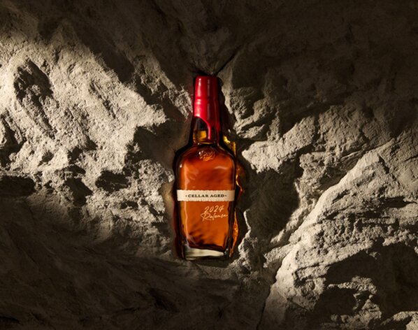 A bottle of Maker's Mark Cellar Aged 2024 Release