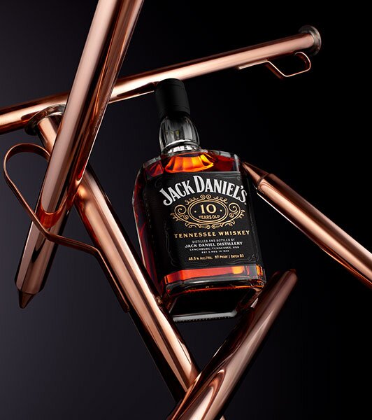 A bottle of Jack Daniel's 10 year old Batch 4 
