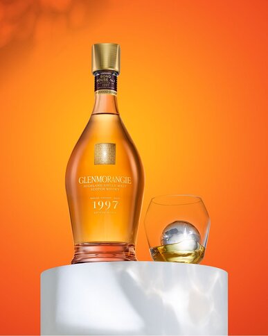A bottle of Glenmorangie 14 Year Old