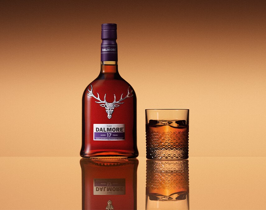 A bottle of Dalmore 17 Year Old.