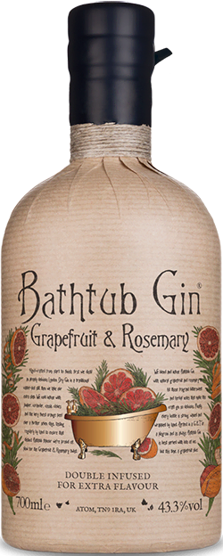 Bathtub Gin - Grapefruit and Rosemary bottle