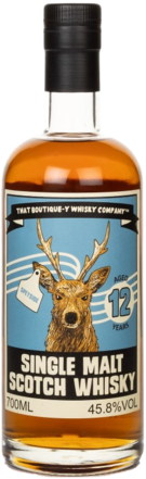 Boutique-y 12 Year Old Single Malt Whisky Bottle