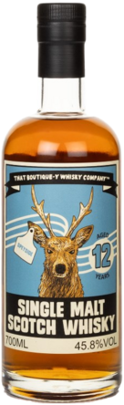 Boutique-y 12 Year Old Single Malt Whisky Bottle