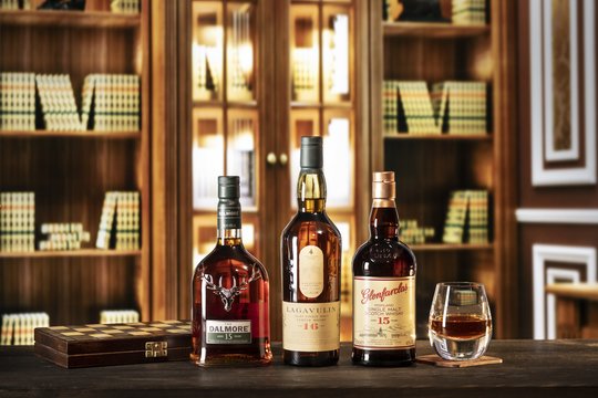 Bottles of Scotch Whisky