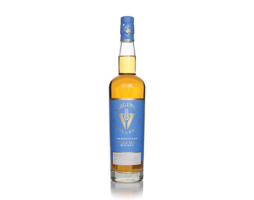 A bottle of Virginia Distillery Co. Blue Ridge Toasted Barrel Finish