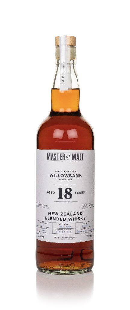 A bottle of Willowbank 18 Year Old (Master of Malt)