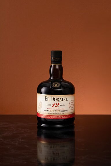 A bottle of El Dorado 12 Year Old