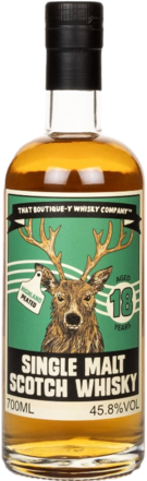 Boutique-y 18 Year Old Single Malt Whisky Bottle