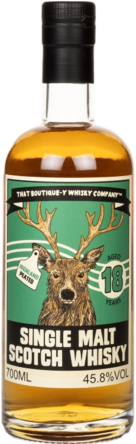 Boutique-y 18 Year Old Single Malt Whisky Bottle