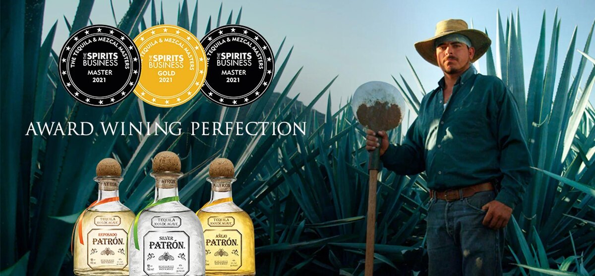 Award winning perfect. Patron tequila awards.