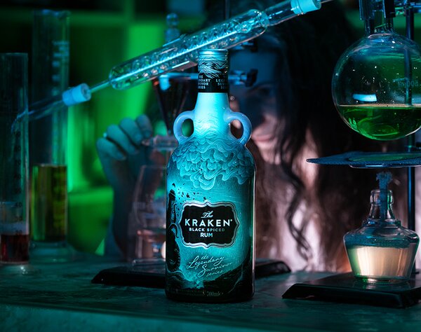 A bottle of Kraken Lighthouse. 