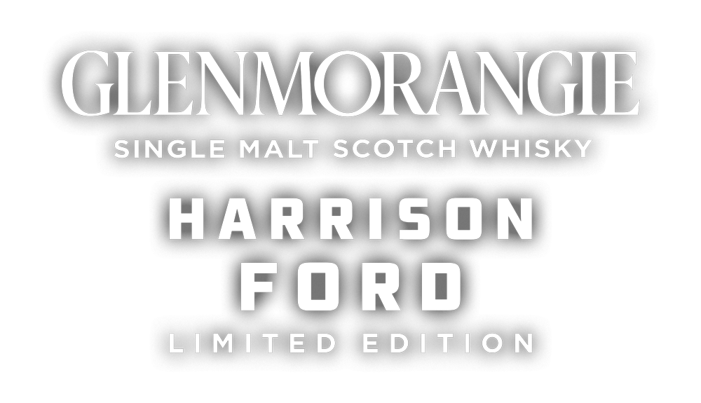 Glenmorangie x Harrison Ford limited edition whisky logo
