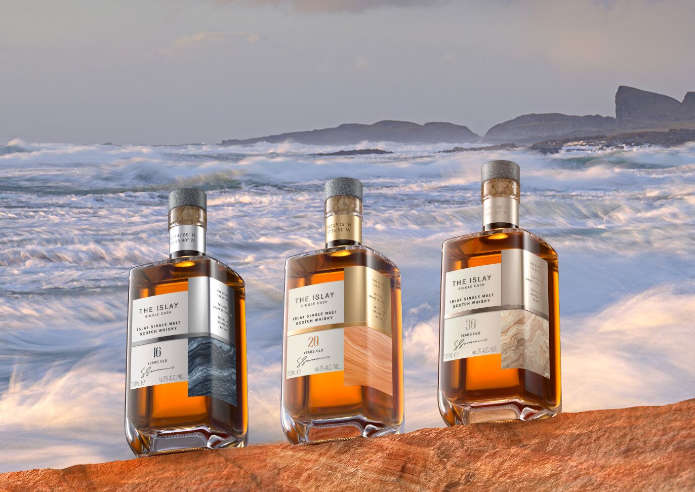 The Islay - all 3 bottles