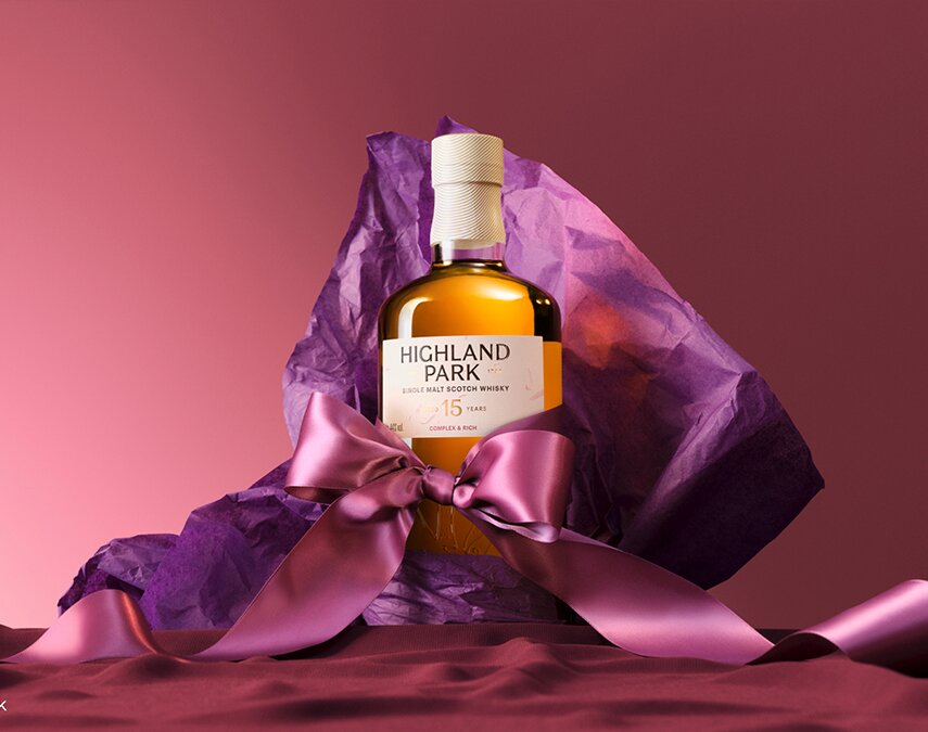 A bottle of Highland Park 15 Year Old