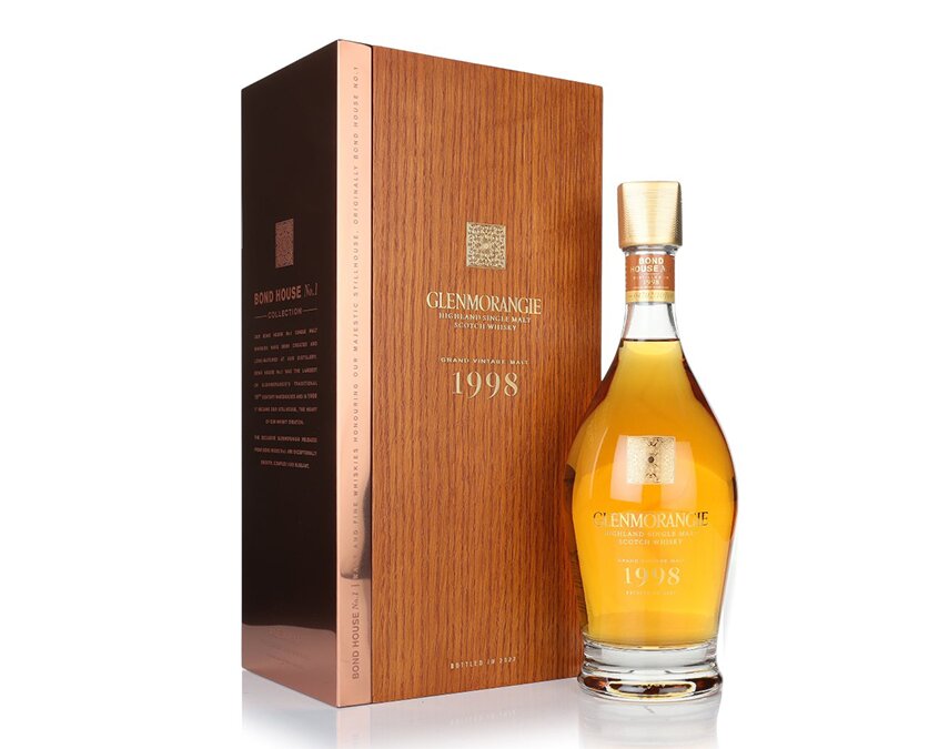 A bottle of Glenmorangie 1998