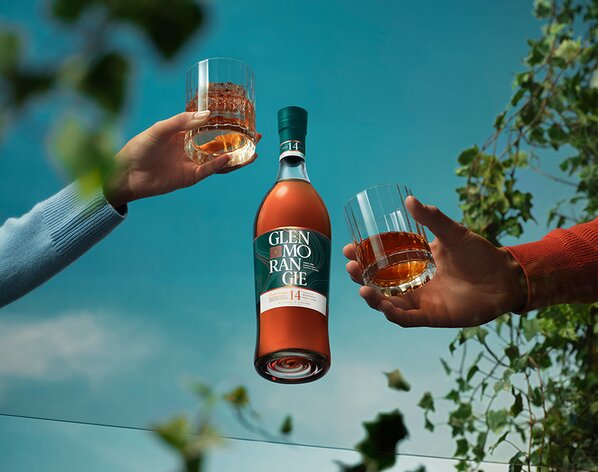 A bottle of Glenmorangie 14 Year Old