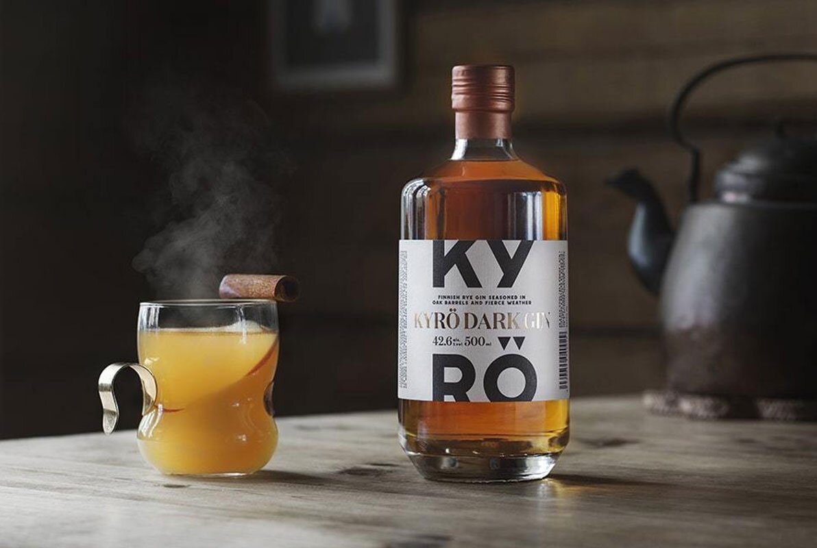 A bottle of Two Drifters Lightly Spiced Rum