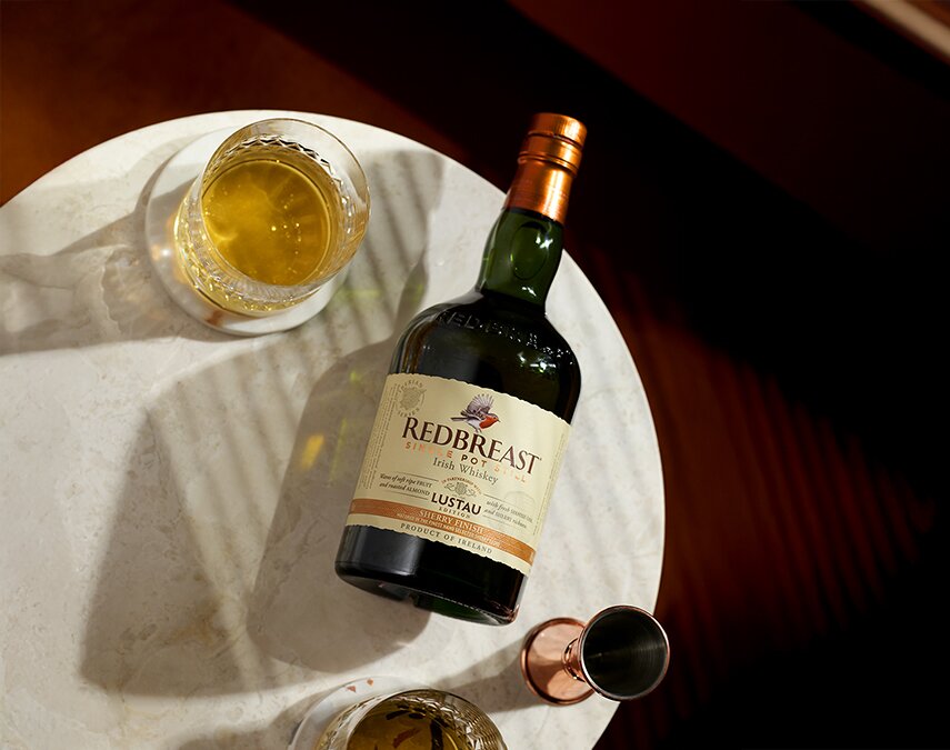 A bottle of Redbreast Lustau Edition