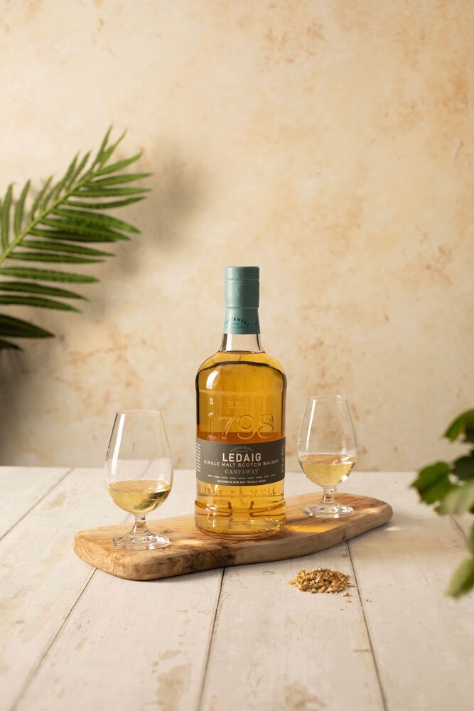 Cooper King Port-Bound Single Malt Expedition Series Spring 2026 whisky bottle with tasting glass