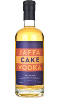 Jaffa Cake Vodka bottle